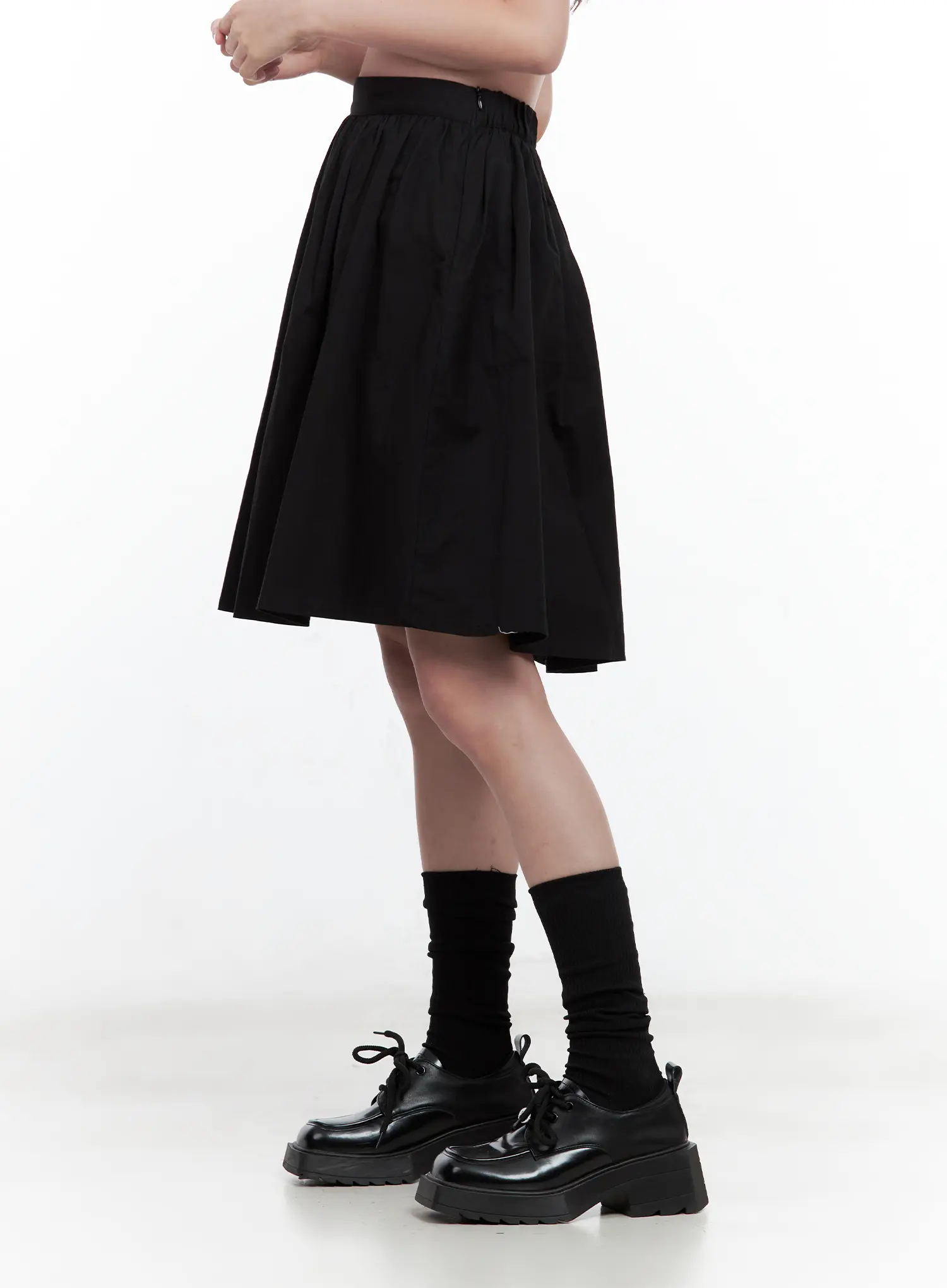 Classic Black Midi Skirt CL502 - Image 6