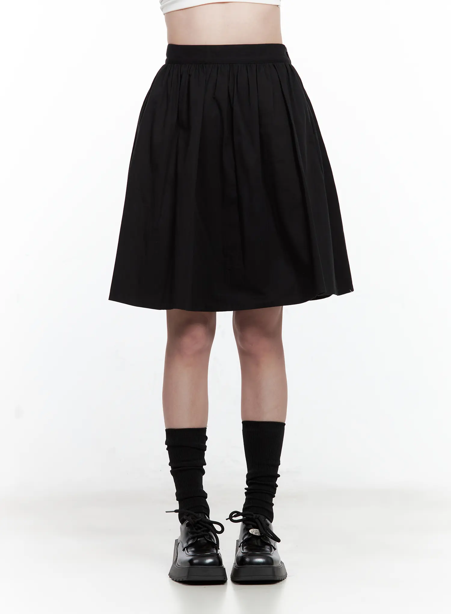 Classic Black Midi Skirt CL502 - Image 9