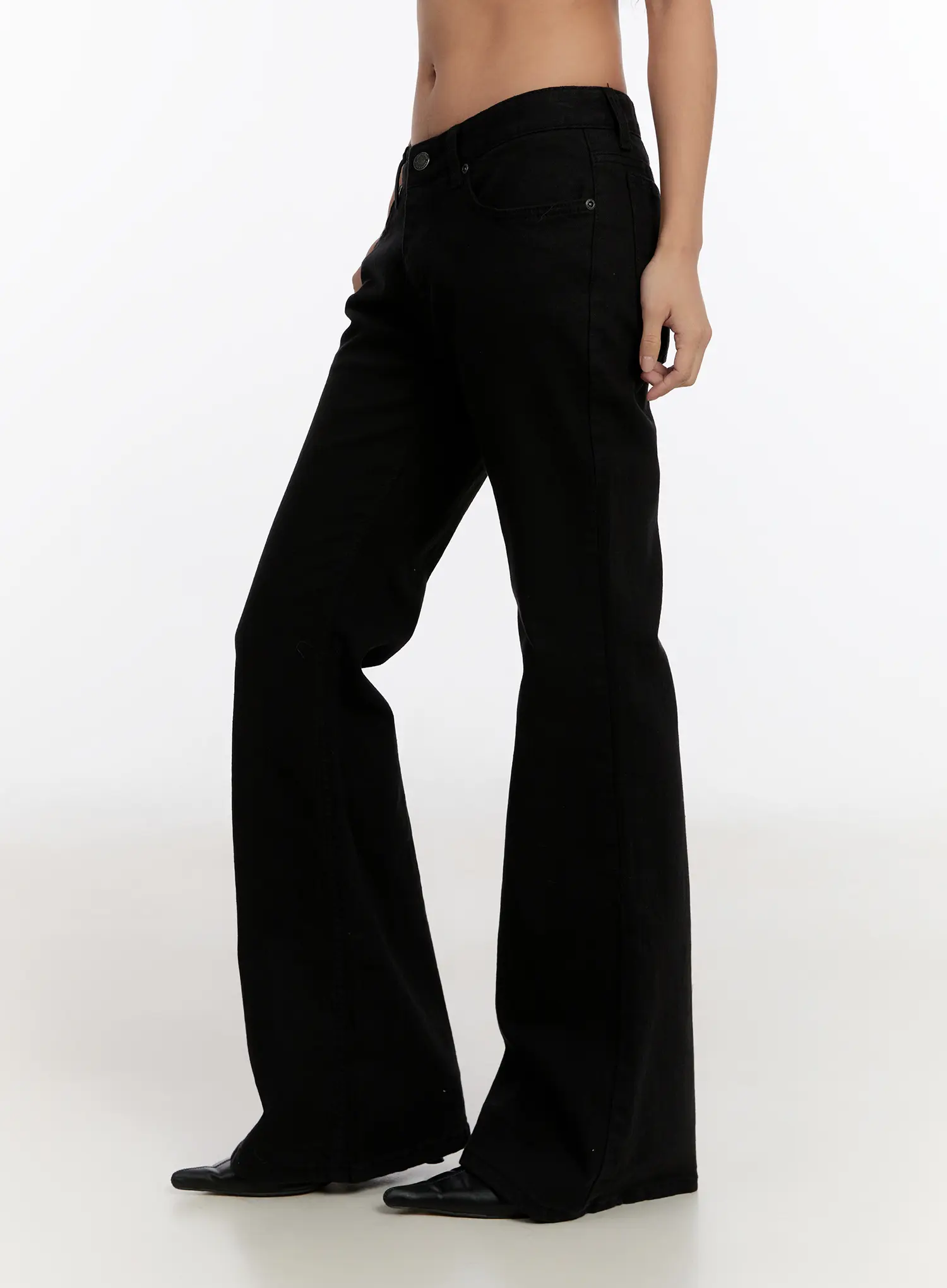 Classic Bootcut Cotton Pants CN527 - Image 3