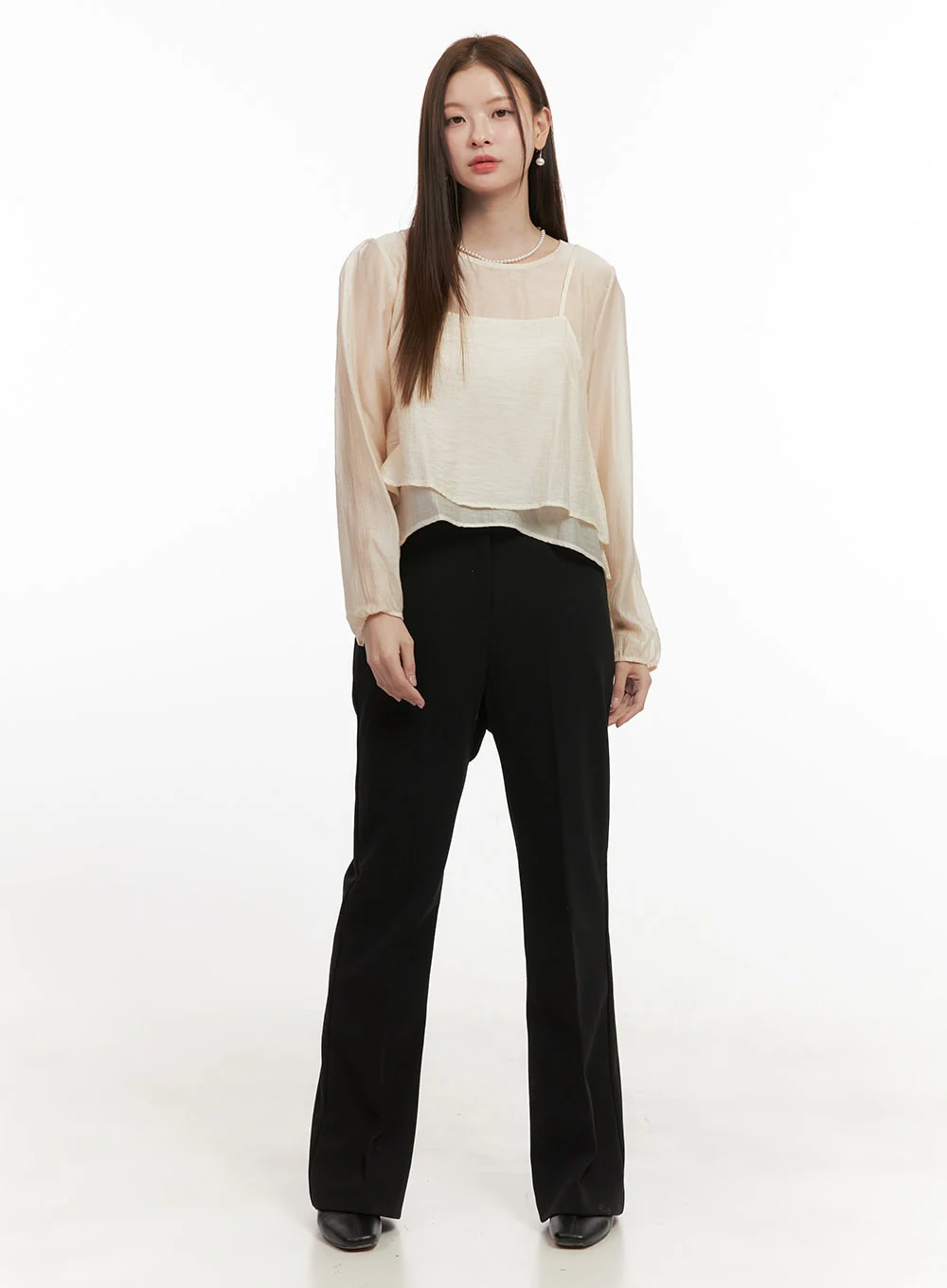 Classic Chic Tailored Pants OD417 - Image 3