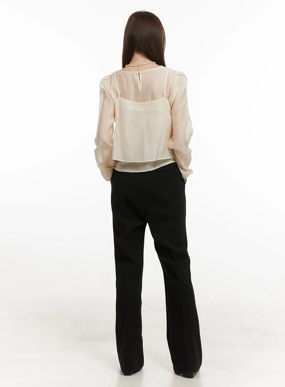 Classic Chic Tailored Pants OD417 - Image 6