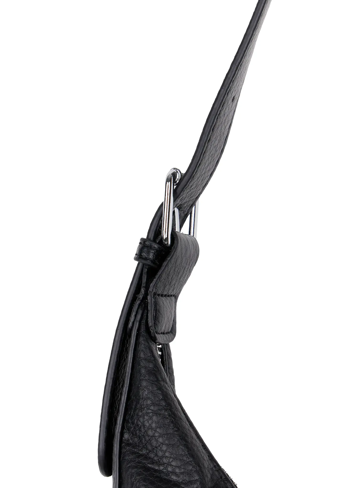 Classic Faux Leather Shoulder Bag IO502 - Image 7