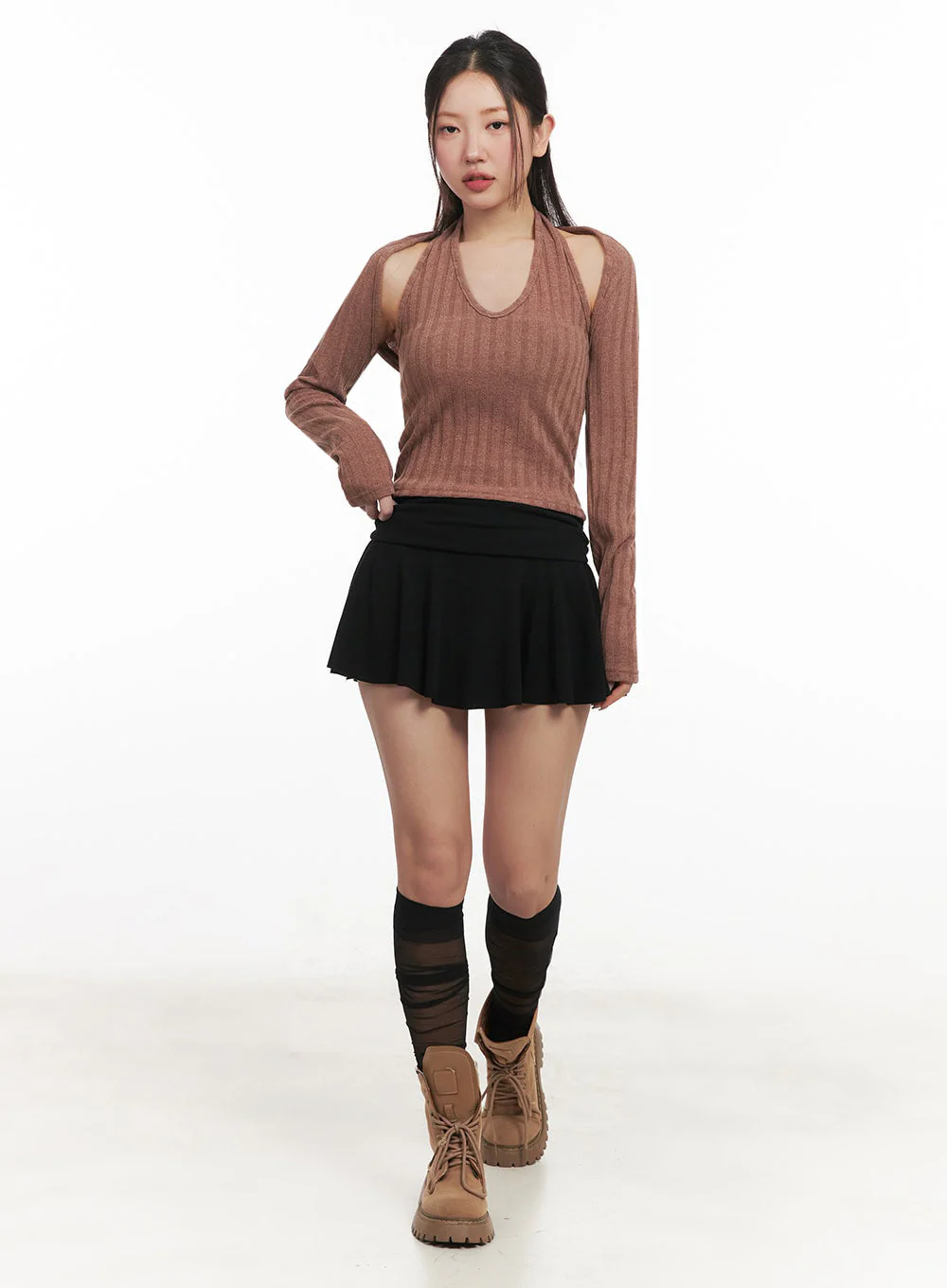 Classic Flare Mini Skort IM524 - Image 5