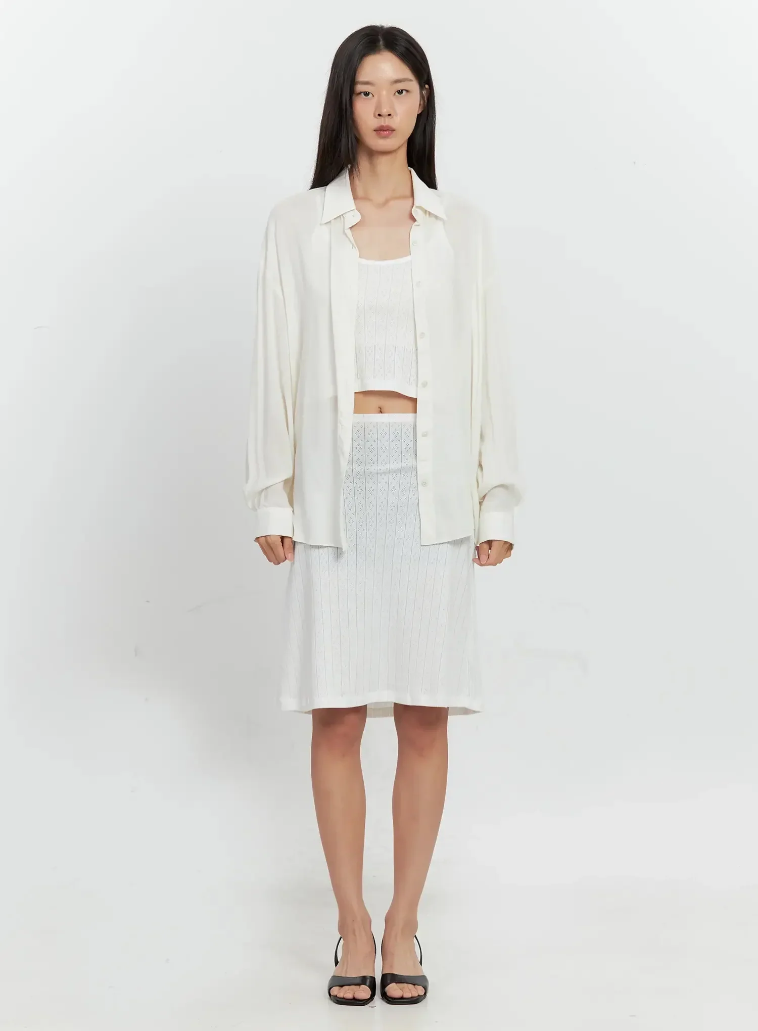 Classic Long-Sleeve Button-Up IL528 - Image 4