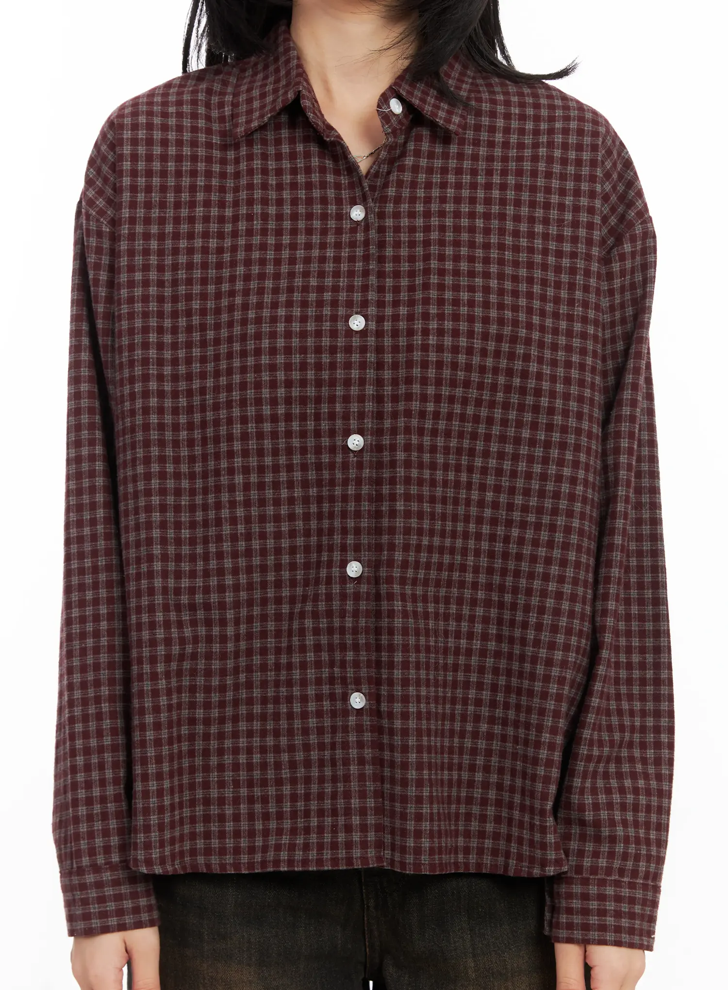 Classic Plaid Flannel Shirt CD502 - Image 5