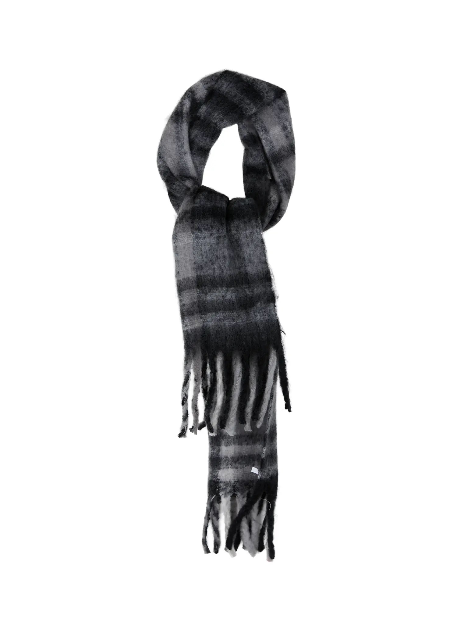 Classic Plaid Wool Scarf ID511 - Image 5
