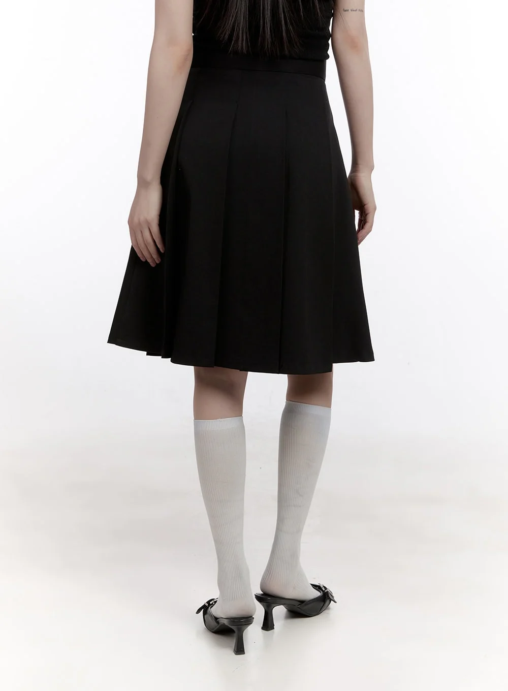 Classic Pleated Midi Skirt CF512 - Image 6