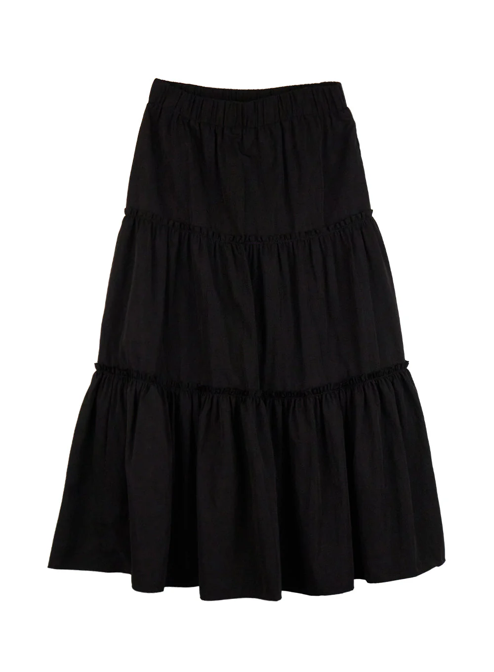 Classic Ruffle Flare Maxi Skirt CJ523 - Image 8