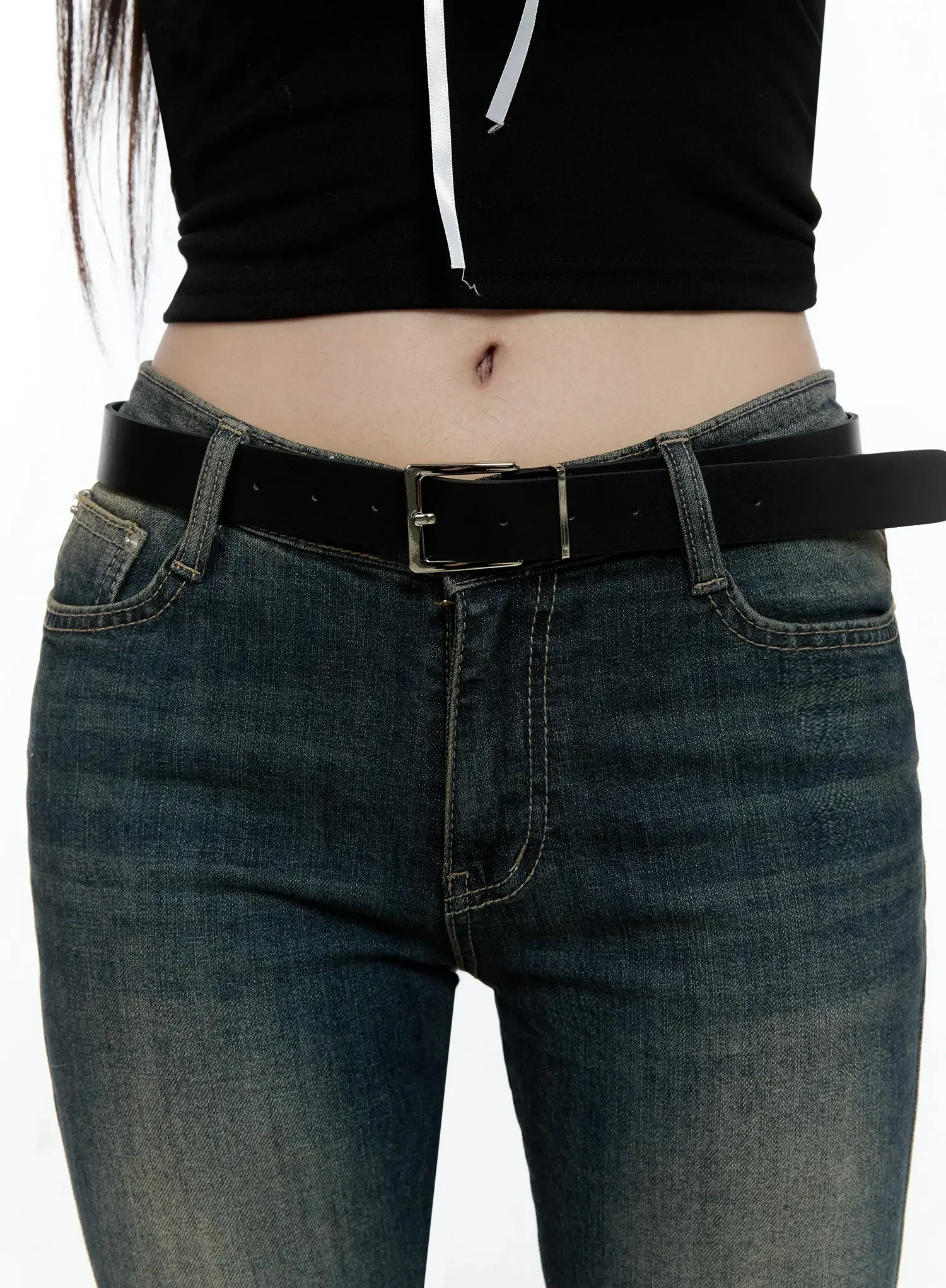 Classic Square Buckle Belt IO520