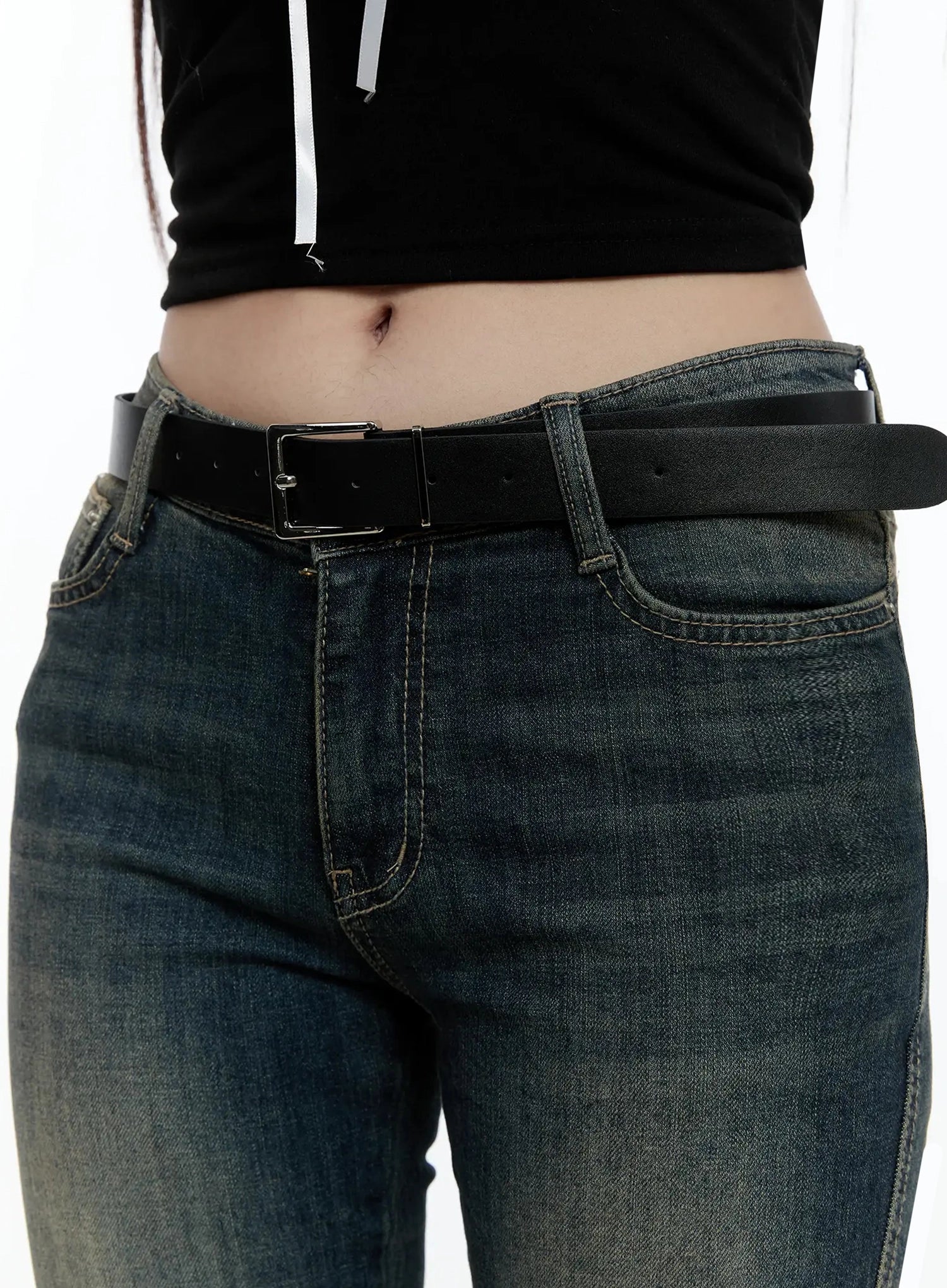 Classic Square Buckle Belt IO520 - Image 4