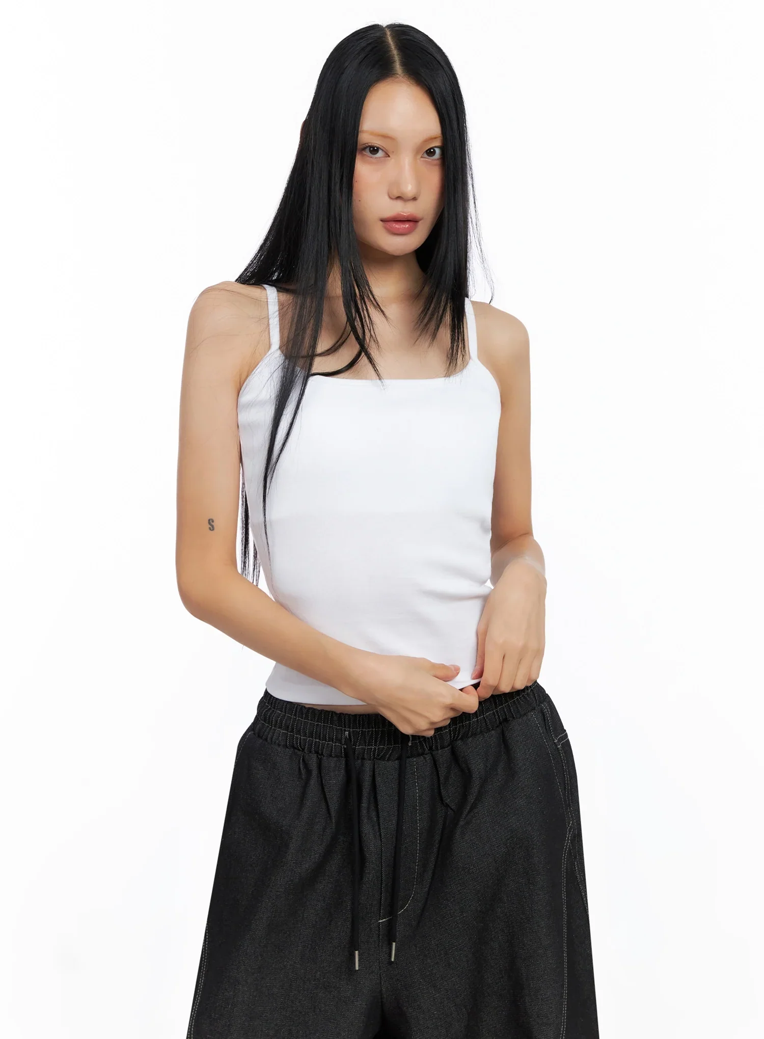 Classic Square Neck Tank Top IO516 - Image 14