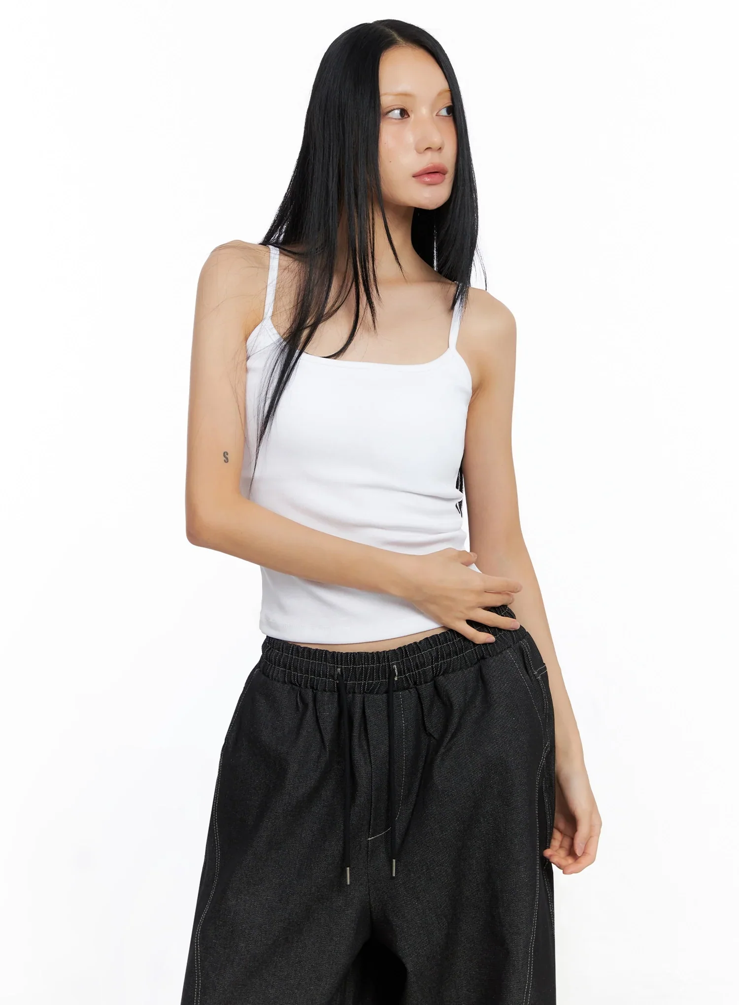 Classic Square Neck Tank Top IO516 - Image 2