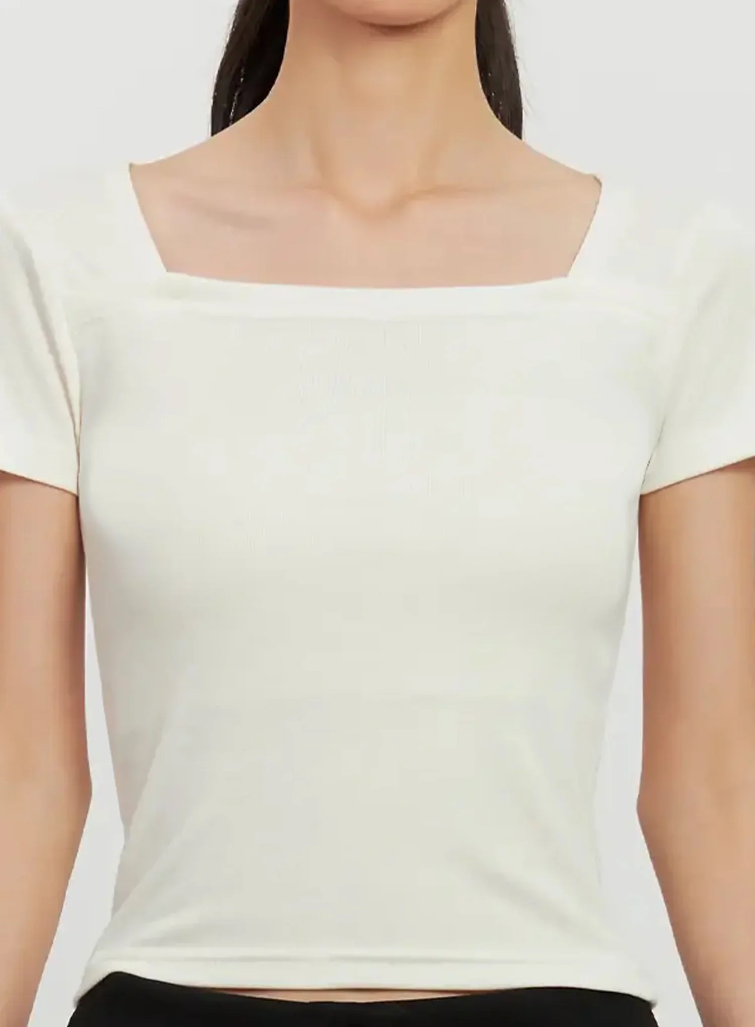 Classic Square-Neck Top IL528 - Image 4