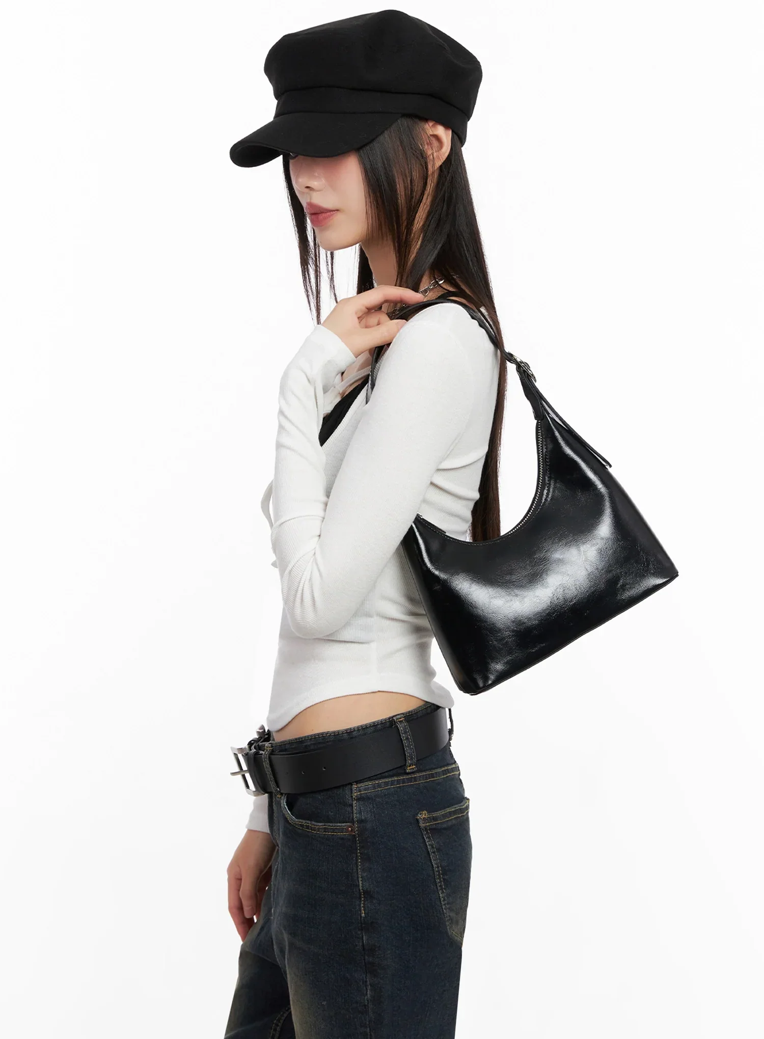Classic Square Shoulder Bag IN503 - Image 3