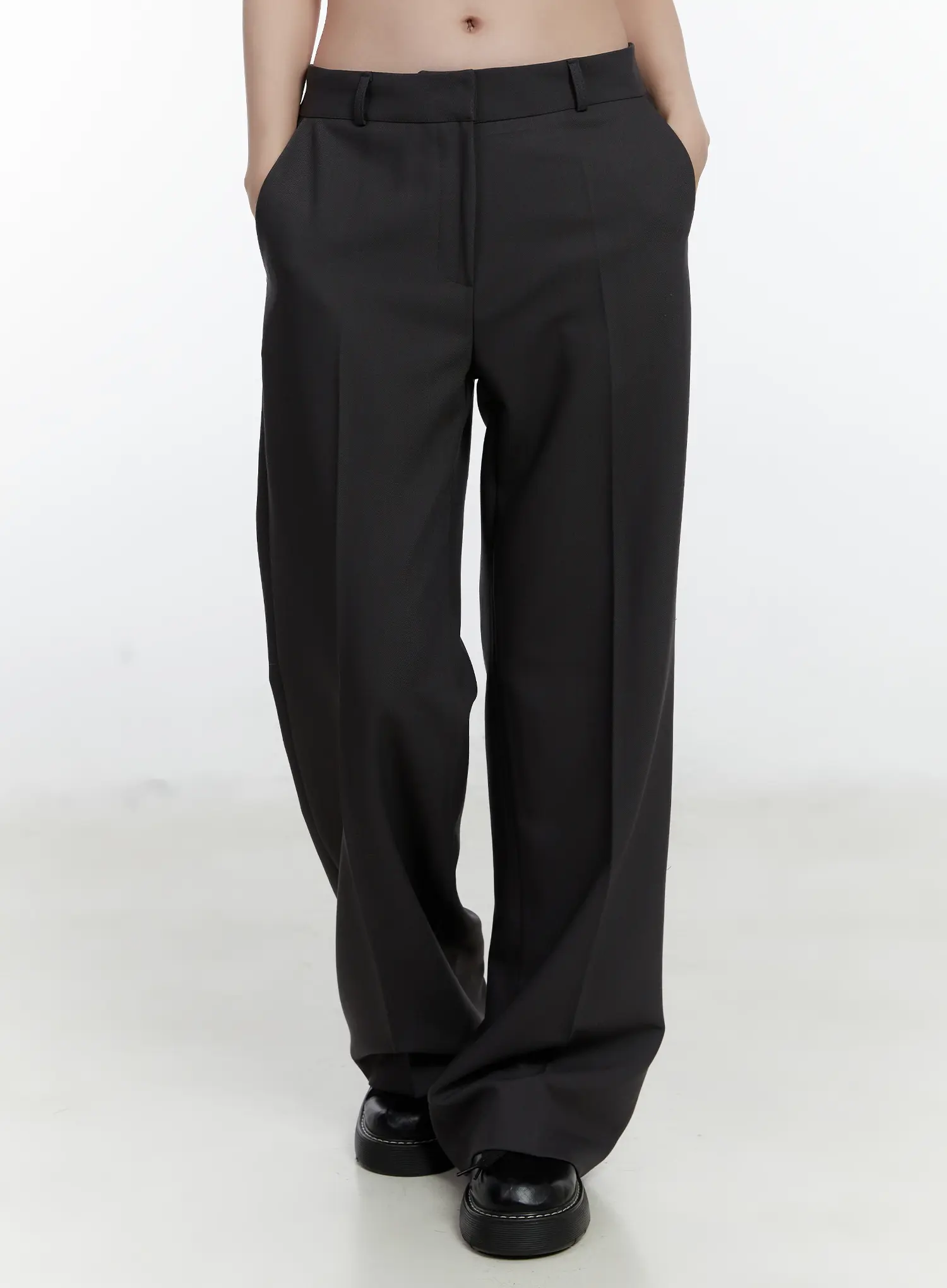 Classic Straight-Leg Trousers F502
