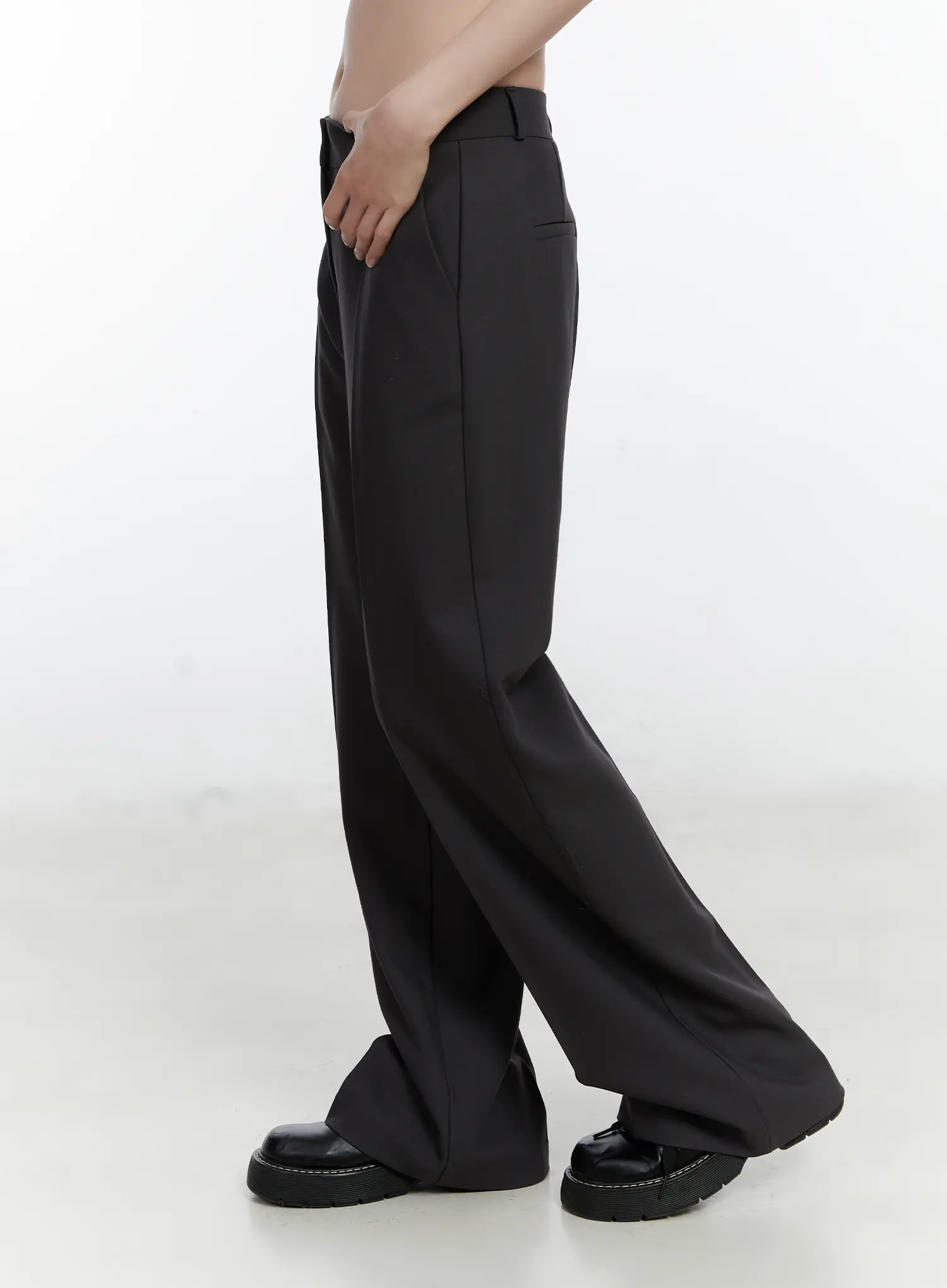 Classic Straight-Leg Trousers F502 - Image 3
