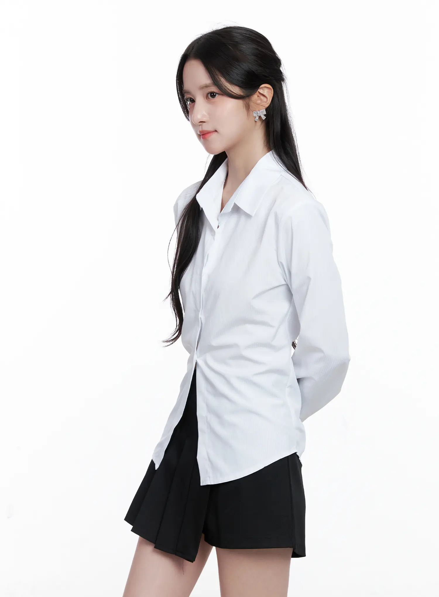 Classic Striped Button-Up Shirt CS519 - Image 8