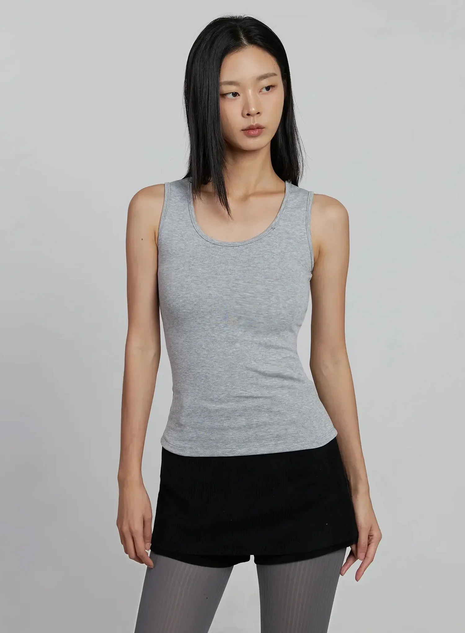 Classic U-Neck Tank Top IM520 - Image 3