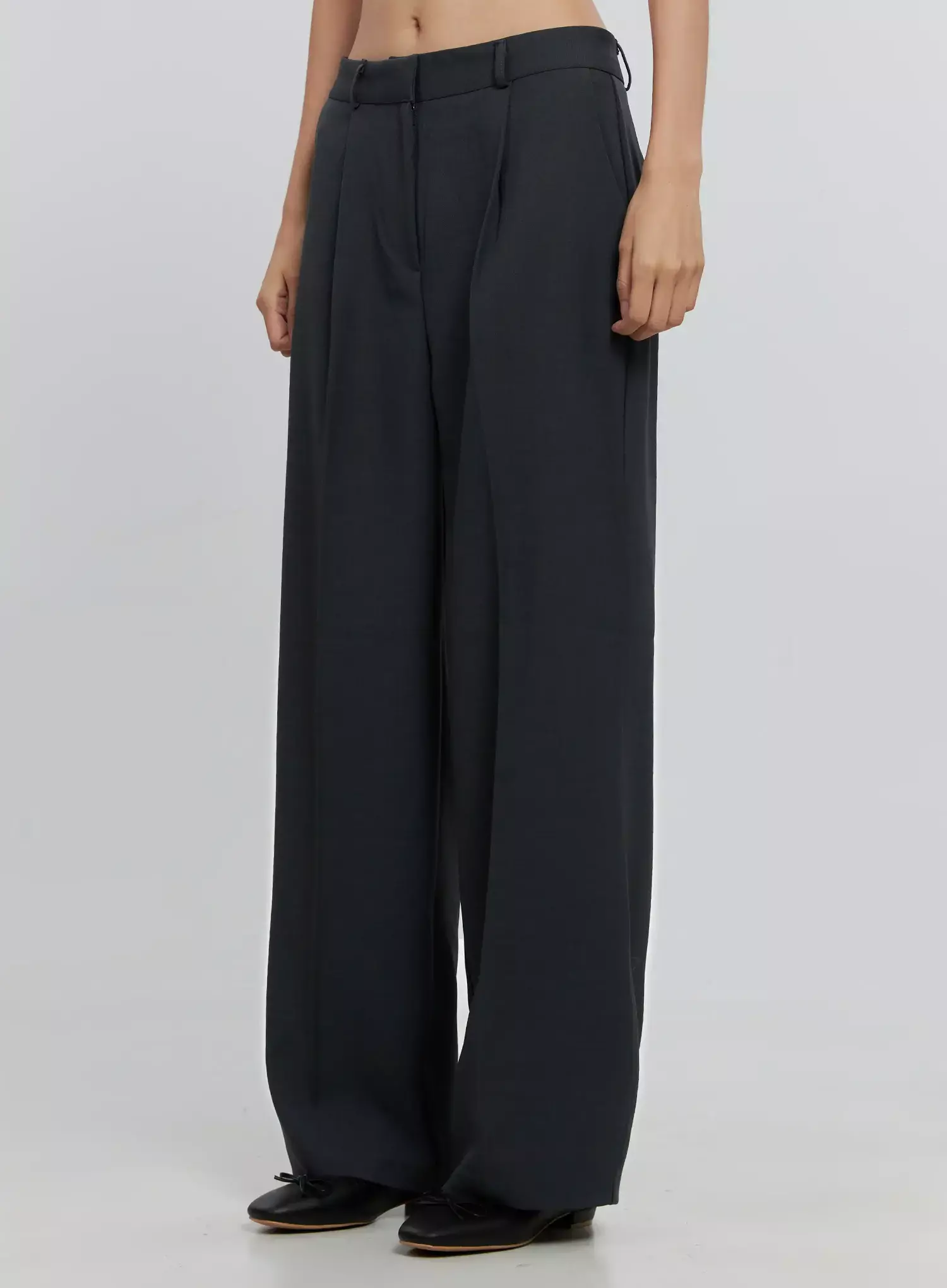 Classic Wide-Leg Trousers IS516 - Image 6