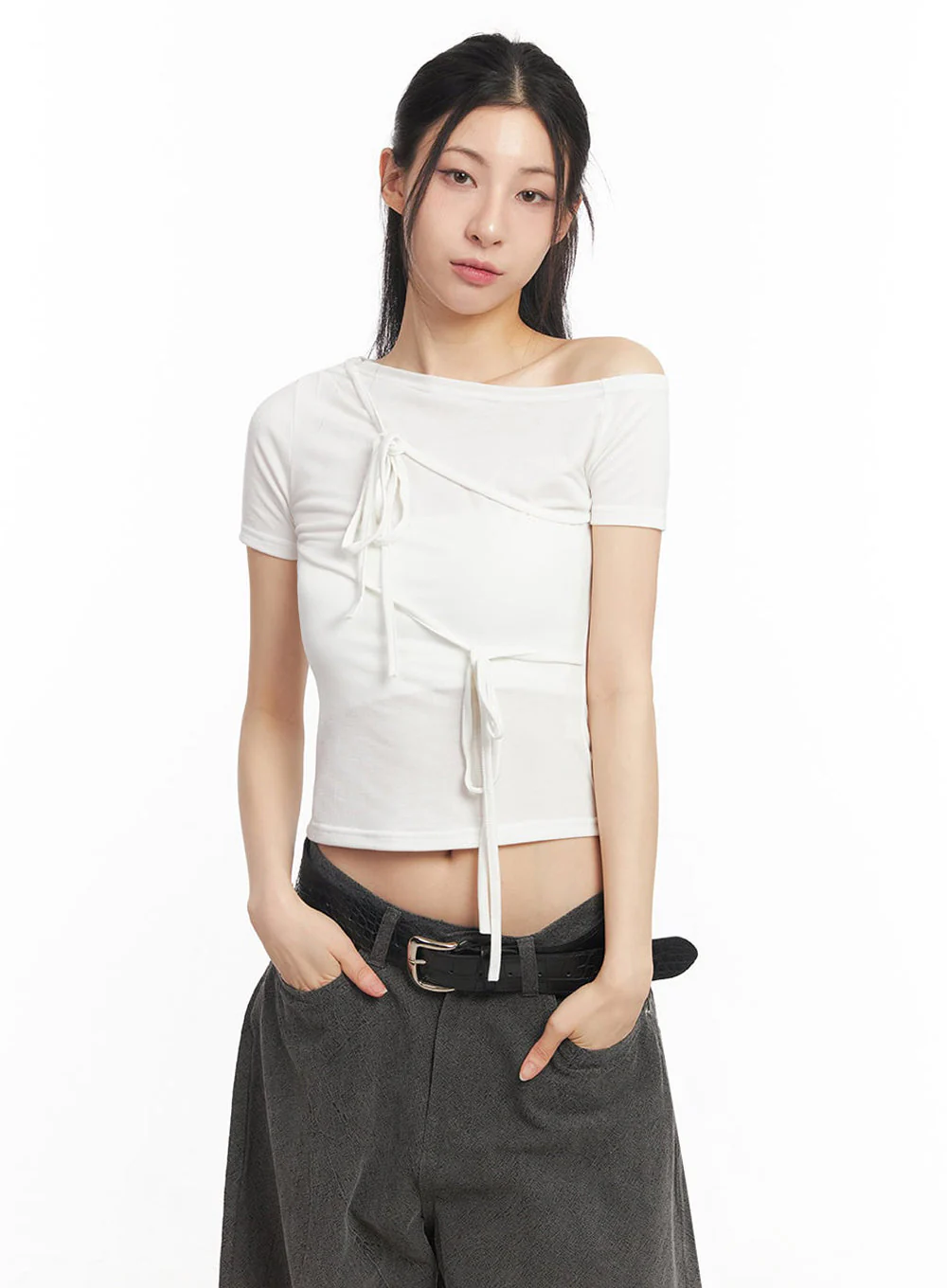 Classy Textured Buckle Belt IY529 - Image 2