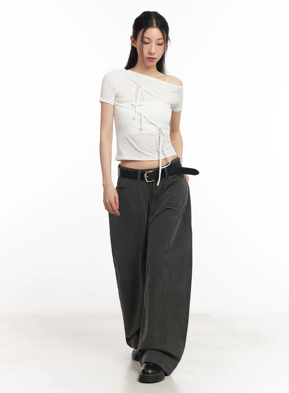 Classy Textured Buckle Belt IY529 - Image 3