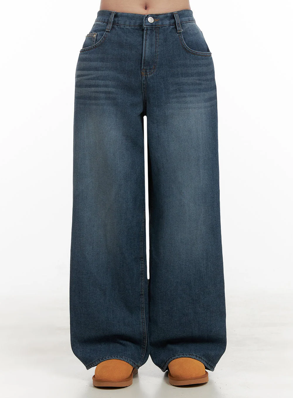 Claudia Wide-Leg Jeans IJ510 - Image 2