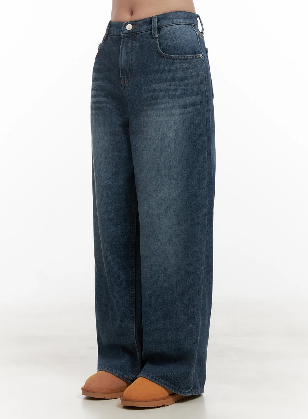 Claudia Wide-Leg Jeans IJ510 - Image 7