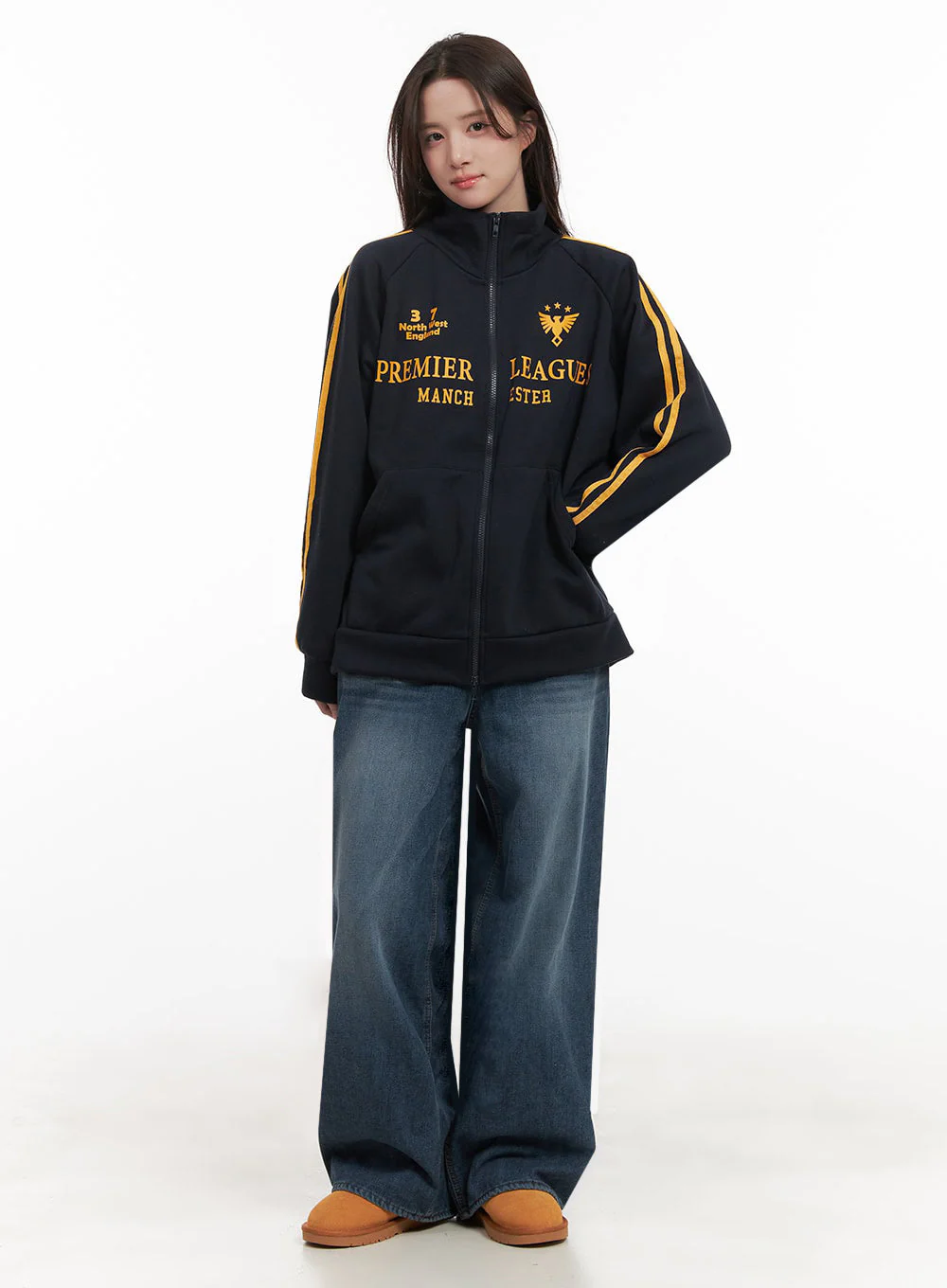 Claudia Wide-Leg Jeans IJ510 - Image 9