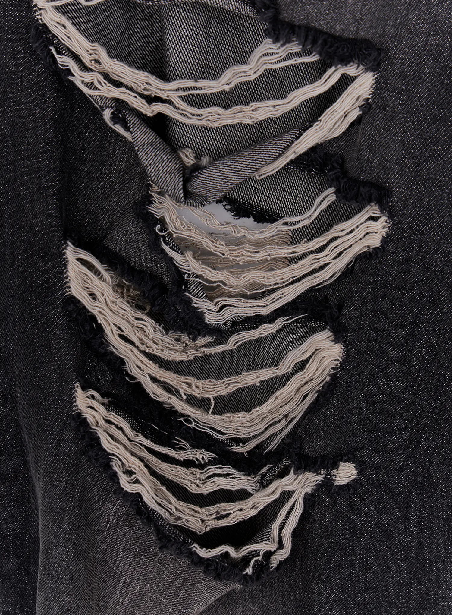 Clementine Distressed Wide Leg Jeans CA528 - Image 12