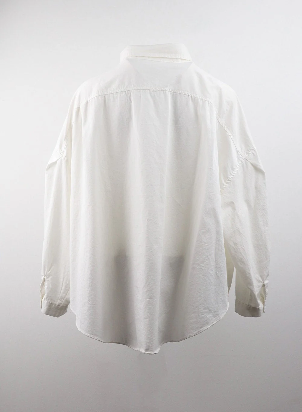 Collar Solid Button Long Sleeve Blouse CJ405 - Image 9