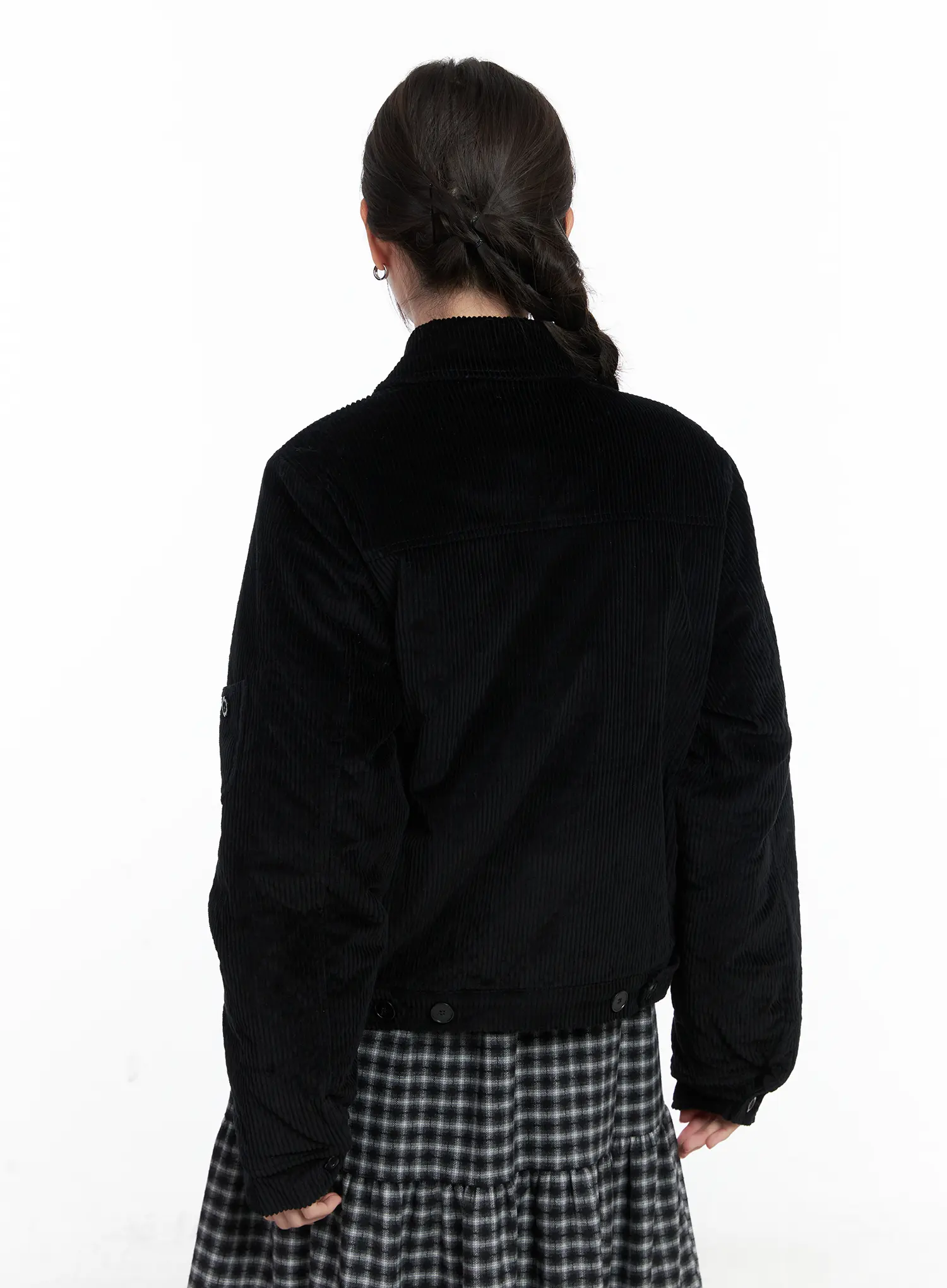 Collared Corduroy Jacket CN519 - Image 11