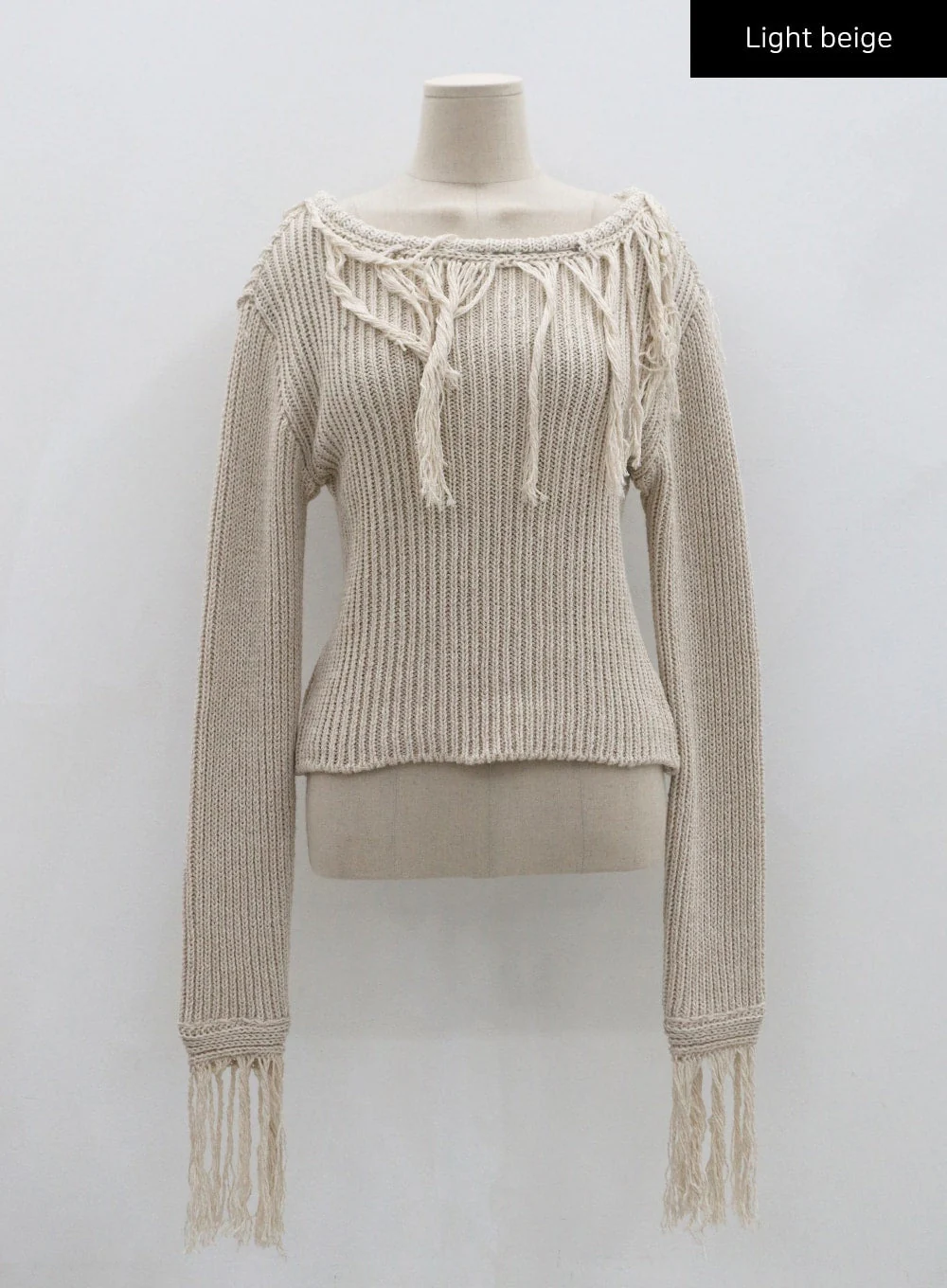 Collin Fringe Long Sleeve Knit CS28 - Image 14