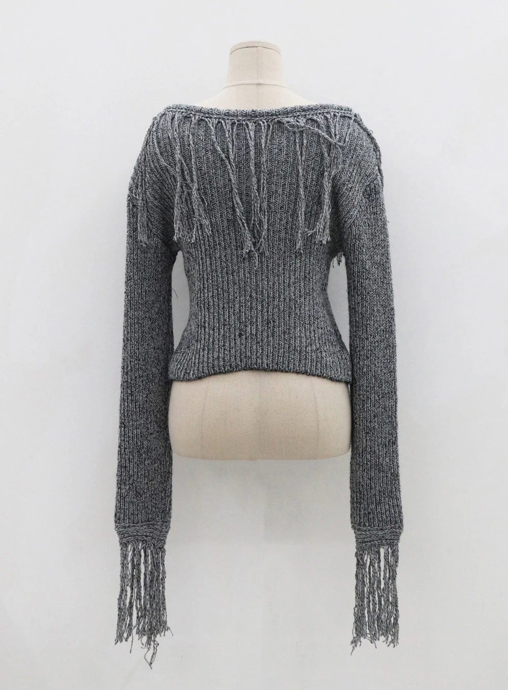 Collin Fringe Long Sleeve Knit CS28 - Image 16