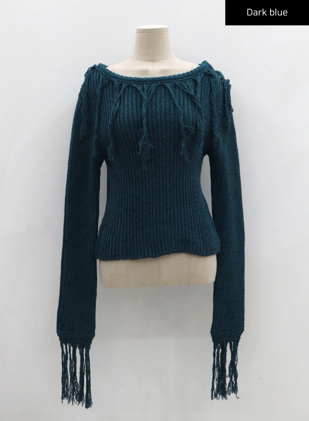 Collin Fringe Long Sleeve Knit CS28 - Image 17