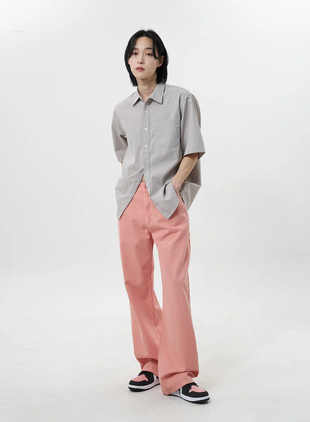 Color Cotton Pants Unisex CY318 - Image 12