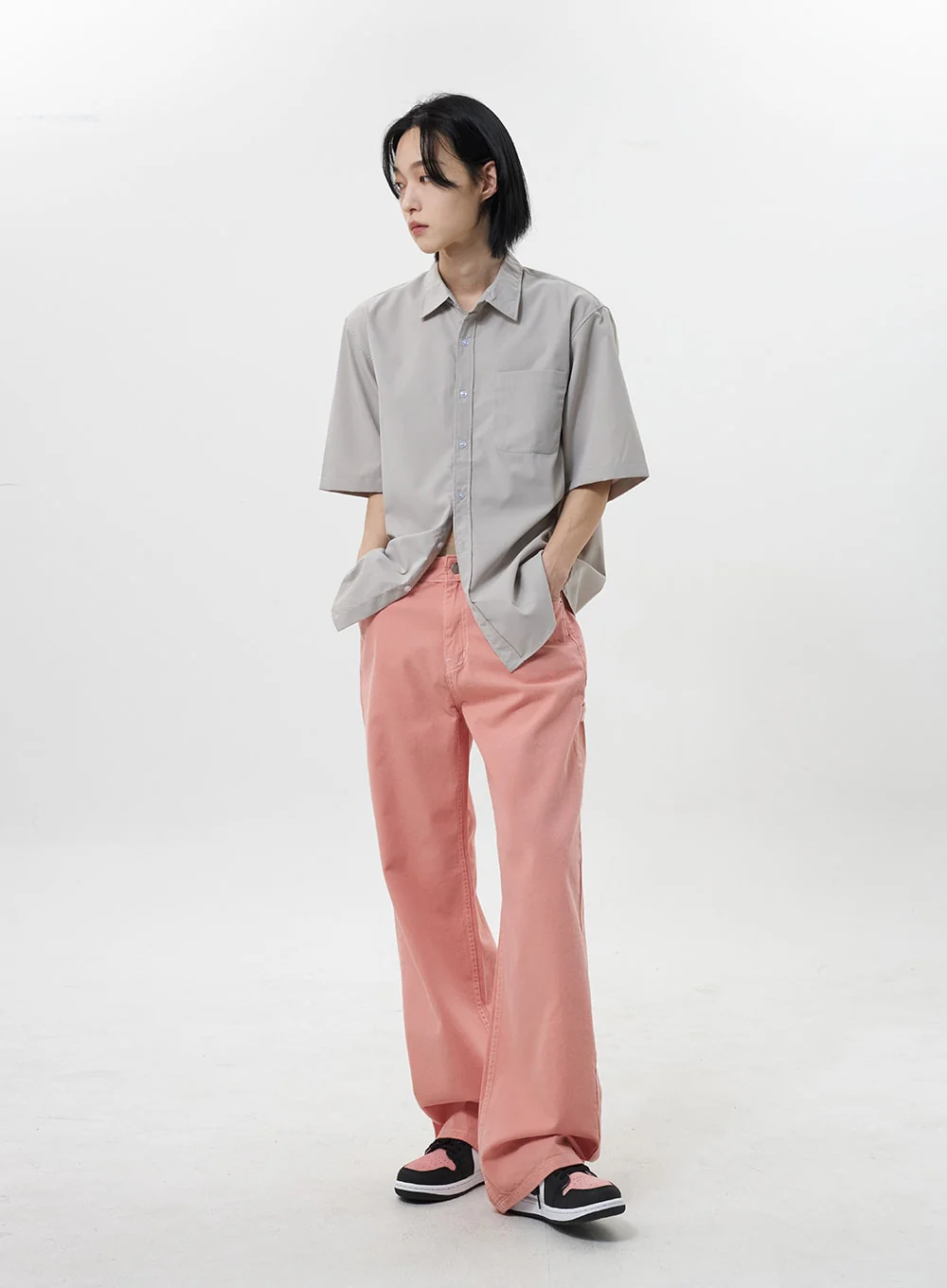 Color Cotton Pants Unisex CY318 - Image 13