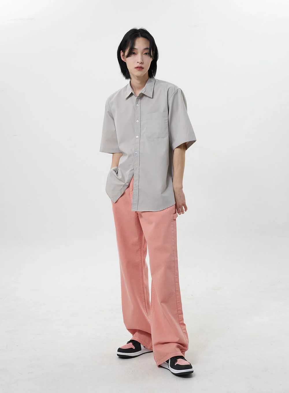Color Cotton Pants Unisex CY318 - Image 17