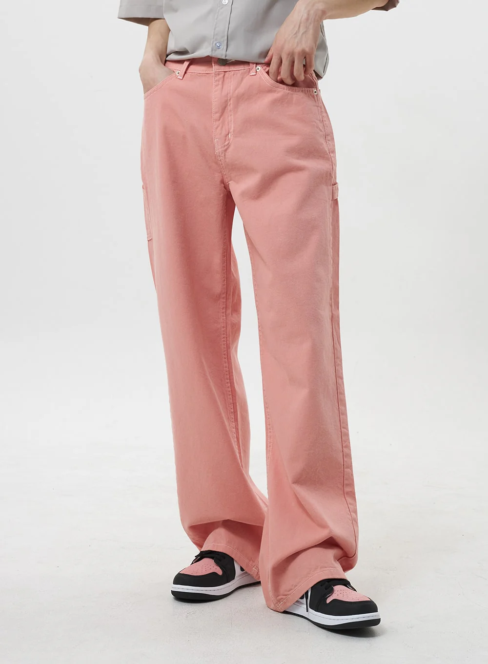 Color Cotton Pants Unisex CY318 - Image 7