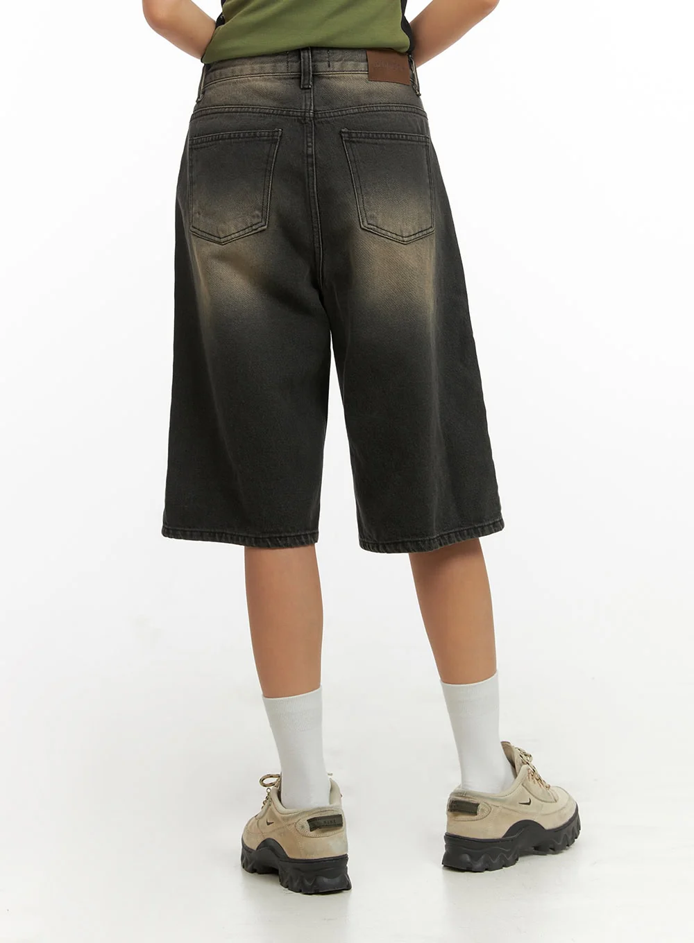 Color Washed Jorts IY422 - Image 6