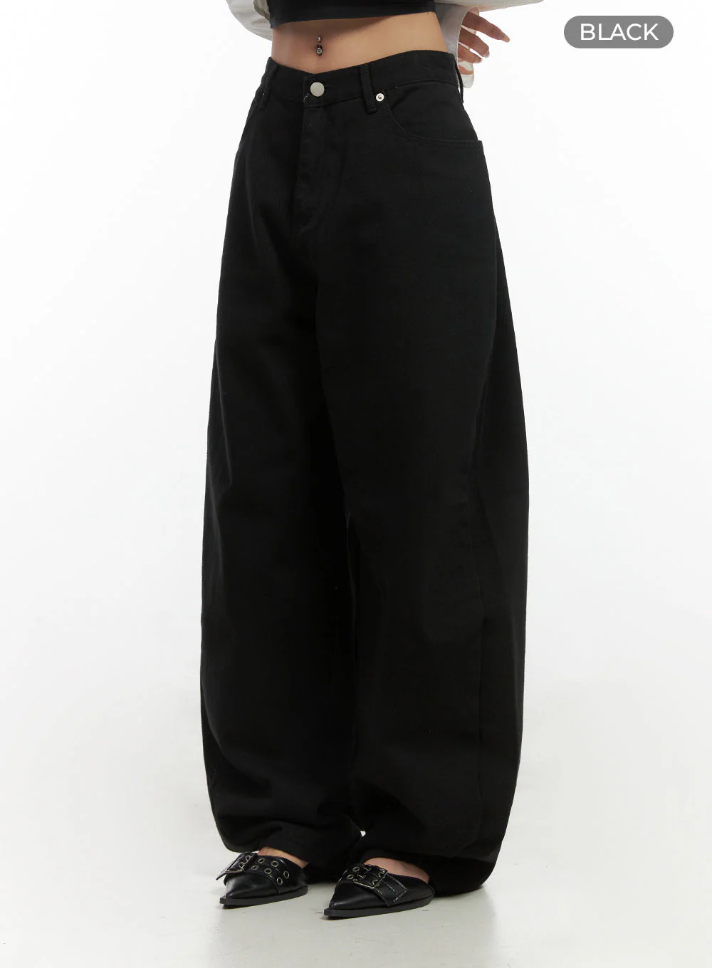 Comfy Cotton Wide-Leg Trousers CO414 - Image 7