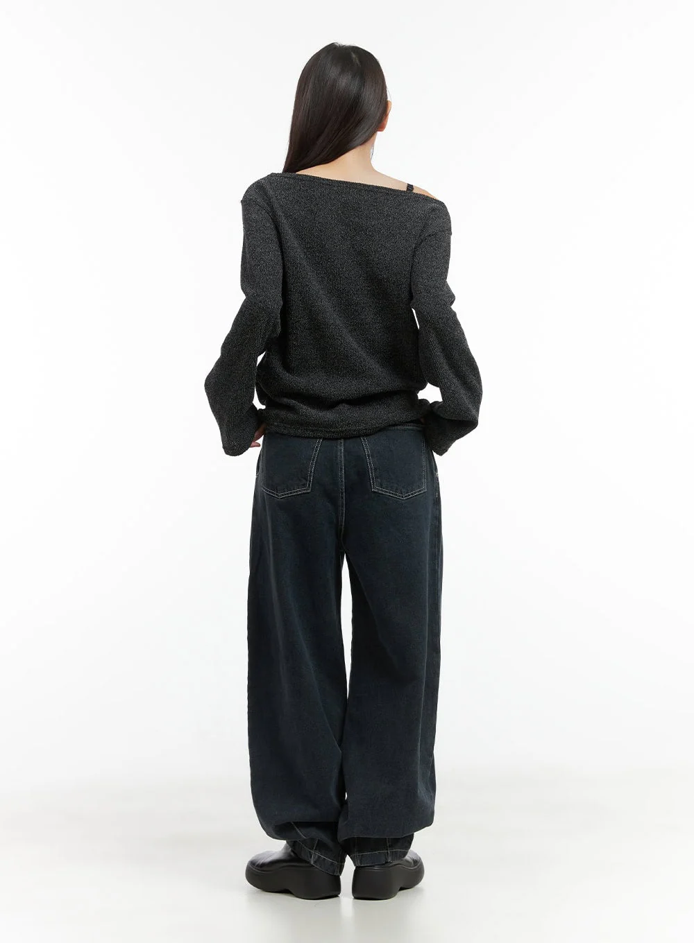 Comfy Loose Fit Off Shoulder Shirt CO417 - Image 5
