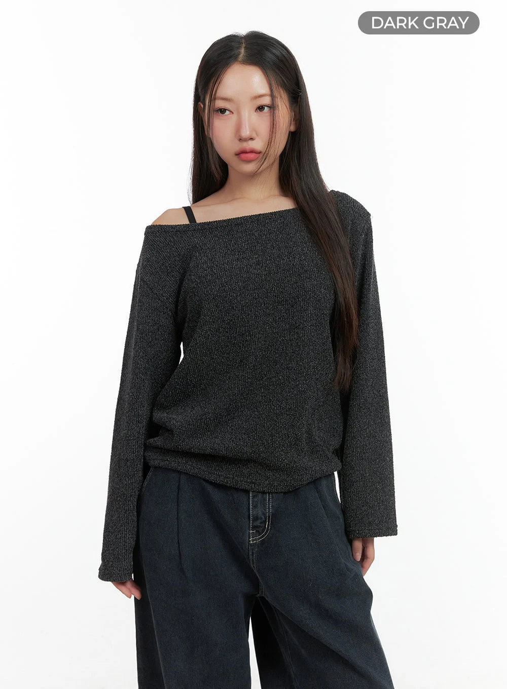 Comfy Loose Fit Off Shoulder Shirt CO417 - Image 7