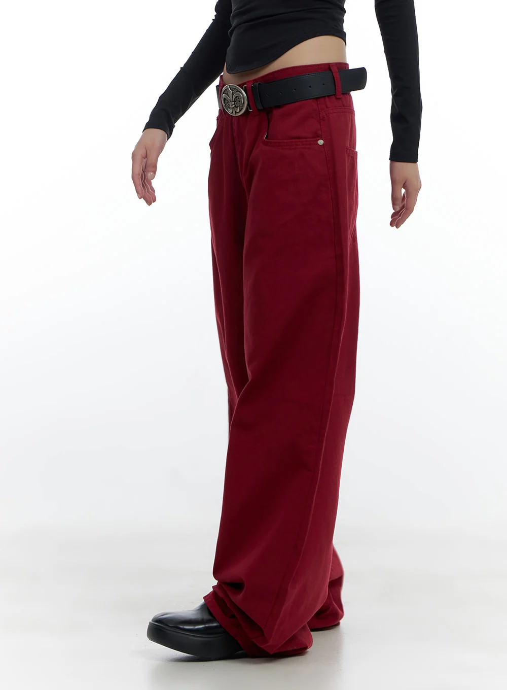 Comfy Oversized Cotton Pants CS420 - Image 3