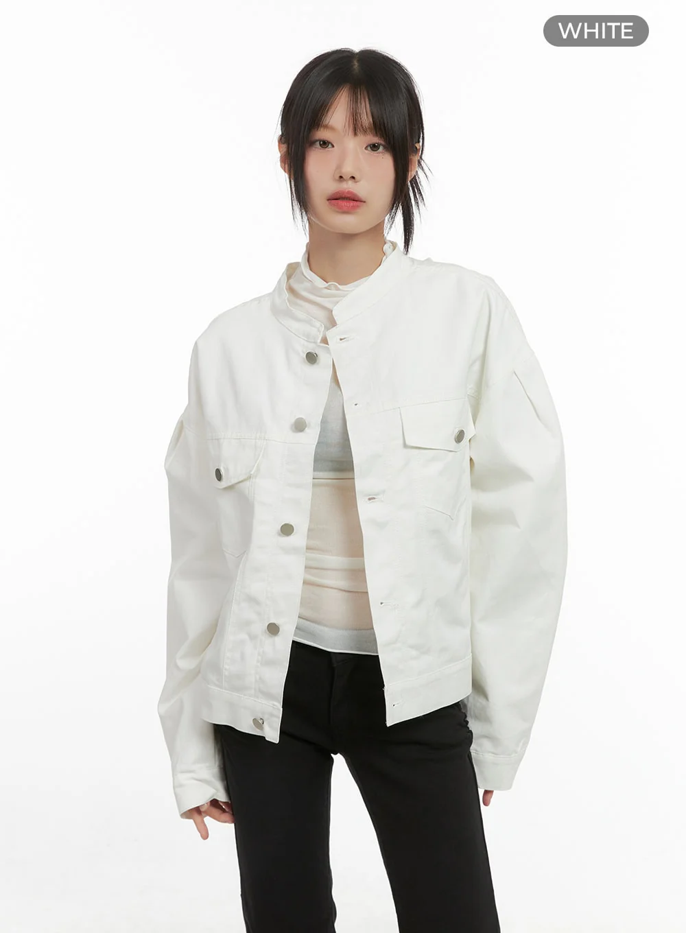 Comfy Oversized Polyester Coat CS412 - Image 10