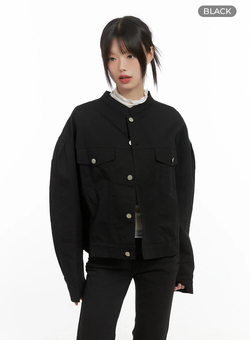 Comfy Oversized Polyester Coat CS412 - Image 11