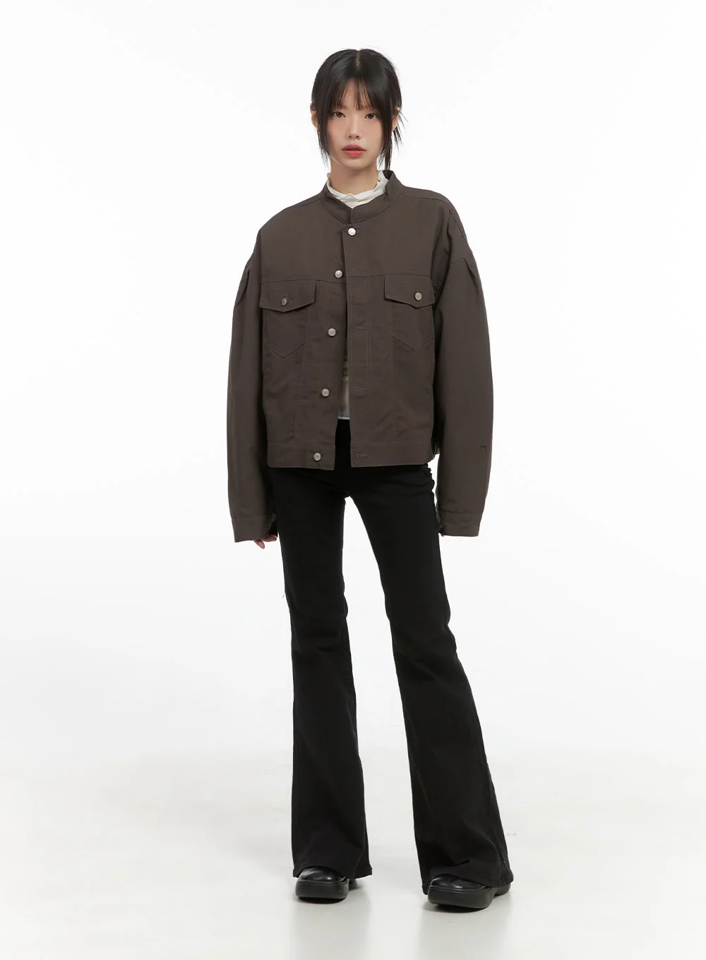 Comfy Oversized Polyester Coat CS412 - Image 2