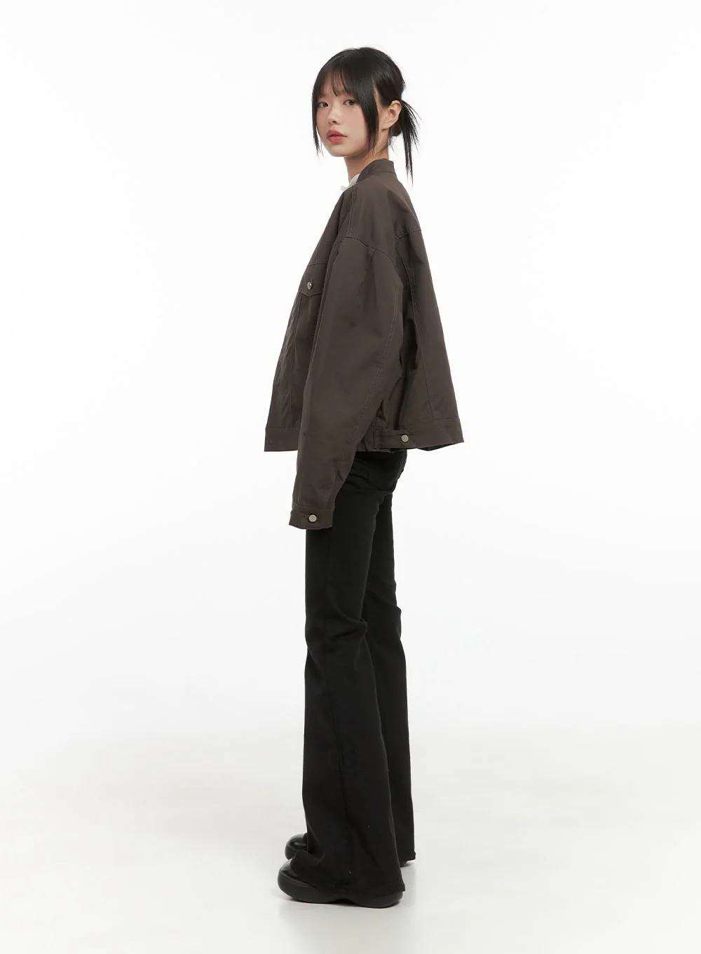 Comfy Oversized Polyester Coat CS412 - Image 5