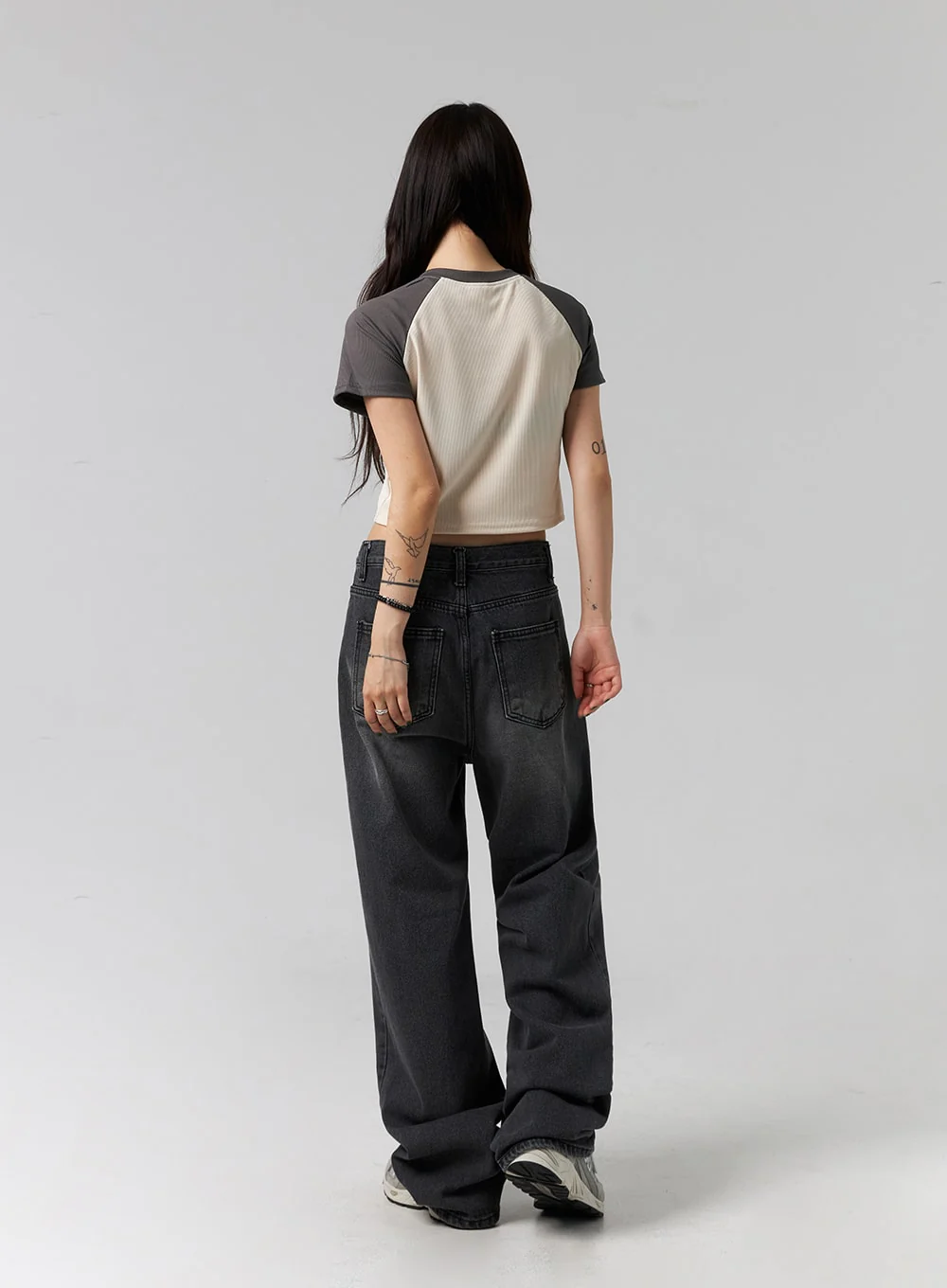 Comfy Wide Leg Jeans CG317 - Image 12