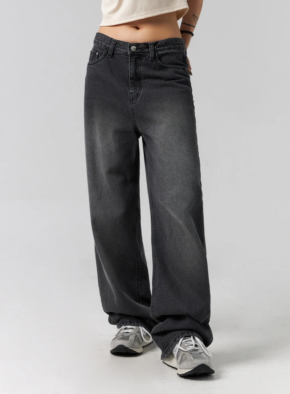 Comfy Wide Leg Jeans CG317 - Image 5
