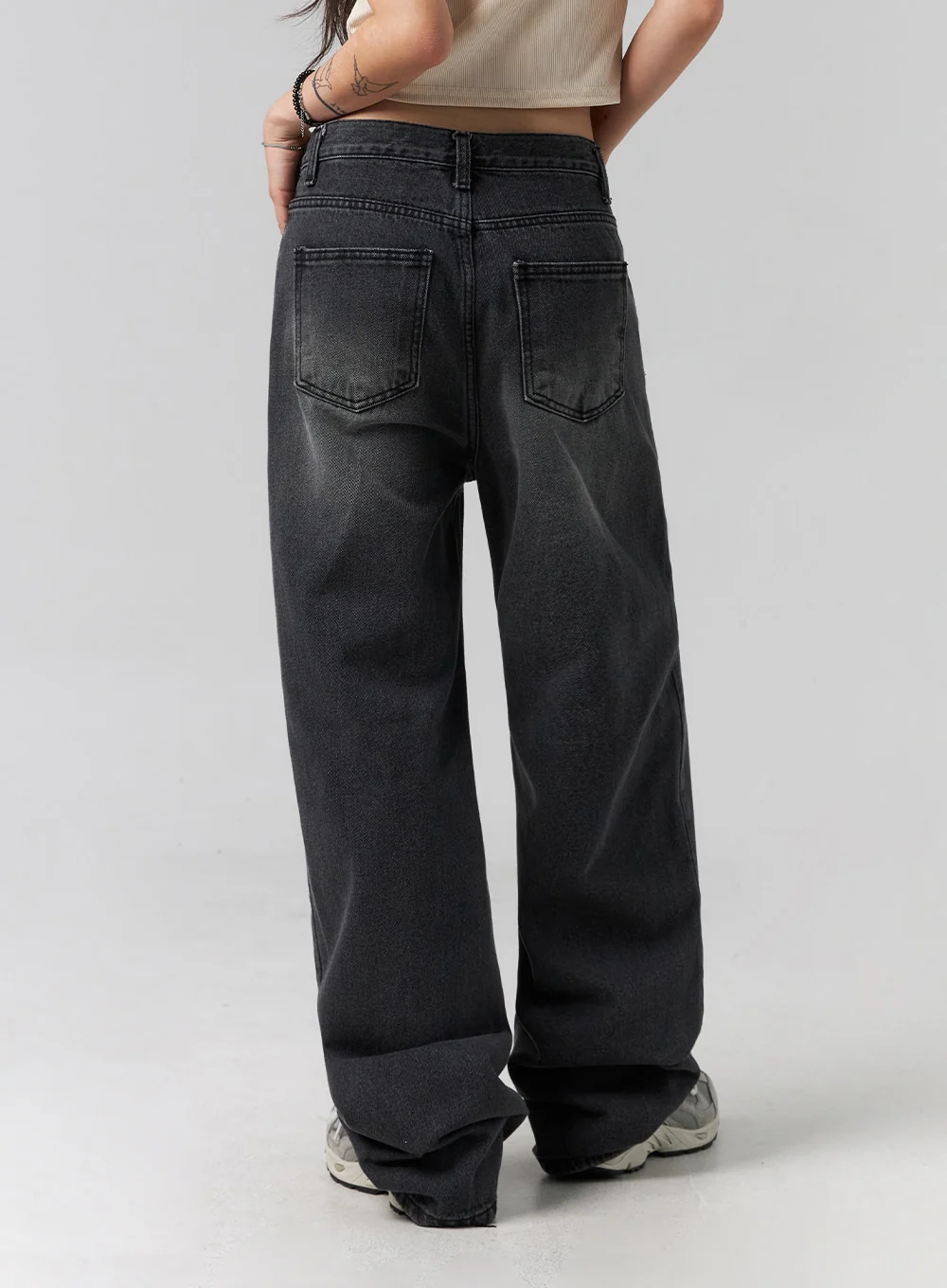 Comfy Wide Leg Jeans CG317 - Image 6